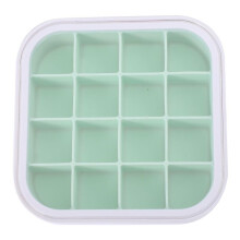 3Pcs 16 Grid Silicone Ice Cube Mold with Lid
