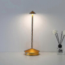 (gold) Rechargeable Table Lamp Creative Dining Touch Led Hotel Bar Coffee Table Lamp Lampada Da Tavolo Decorative Desk Lamp
