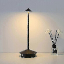 (black) Rechargeable Table Lamp Creative Dining Touch Led Hotel Bar Coffee Table Lamp Lampada Da Tavolo Decorative Desk Lamp