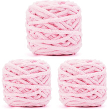 Chenille Yarn 6 Super Bulky 100g per Skein 3 or 8 Skeins
