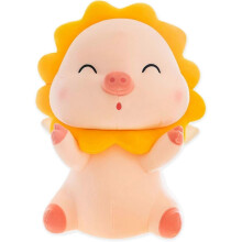 9.8" Pig Stuffed Animal Cute Sunflower Pig Plush Toy Stuffed Piggy Plushie Doll