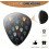 Acrylic Guitar Pick Display Case Holder Wall Mount Guitar Pick Storage Holder Case 2
