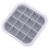 2Pcs 16 Grid Silicone Ice Cube Mold with Lid 1