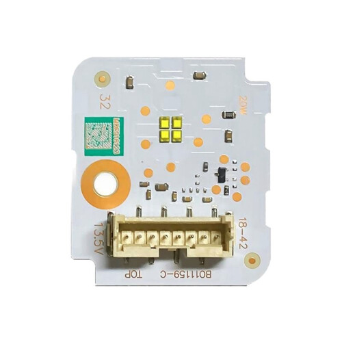 2Pcs Front LED Module Chip PCB Board for   4008 5008 17-20 LED Daytime Running Lights Source Panel Chip 1