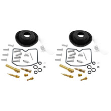 4x Motorcycle Carburetor Repair Kit Motorcycle Carburetor Piston Float Gasket Kit for ER500 ER5 1998-2005