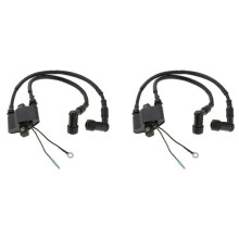 2X Outboard Boat Motor Ignition Coil Parts 3G2-06040-4 803706A1 3G2-06040 3G2060404 for 9.9 15 18HP