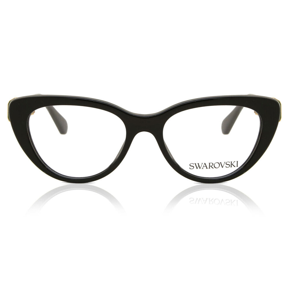 Swarovski Women's Black Woman Sk2005 1001 Optical Frames Acetate Cat Eye Normal - Image 3