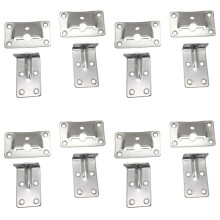 8 Set Marine Grade Stainless Steel Table Bracket Set Removable Multiple Usage for House Boat Marine Accessories Hardware