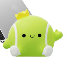 Silicone Night Light LED Tennis Ball, Adjustable Brightness, Soft Glow Eye Protection Lamp for Kids Bedroom