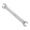 6X Silver Tone 5.5mm X 7mm U Shape Double Open-Ended Wrench Tool 6