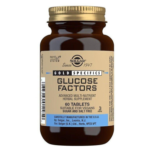 Solgar Gold Specifics Glucose Factors tablets 60  (12536344)