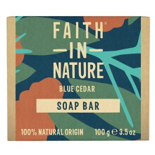 Faith in Nature for Men Blue Cedar Soap 100g