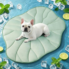 Hundekühlmatte, Umkehrbare Selbstkühlmatte für Kleine und Mittelgroße Hunde, Waschbare Kühlmatte für Haustiere 2.0 Sommer