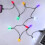 LED-julelys USB-ladekabel for iPhone – svart 1