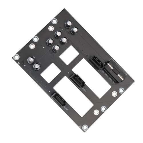 Adaptador de Placa de Circuito para Disco Rígido  para Drives de 2,5/3,5 Polegadas com Fonte de Alimentação  4D 1
