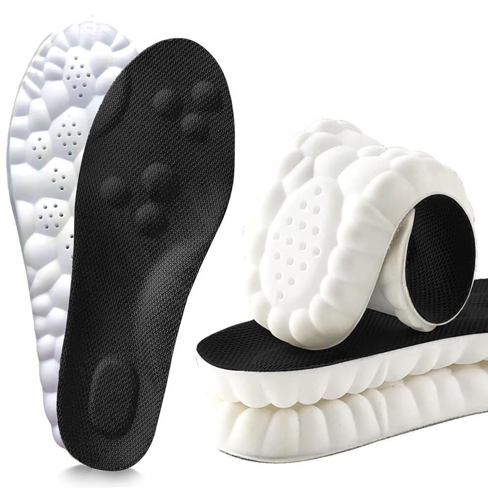 Cloud Memory Foam Insoles with Arch Support for Men and