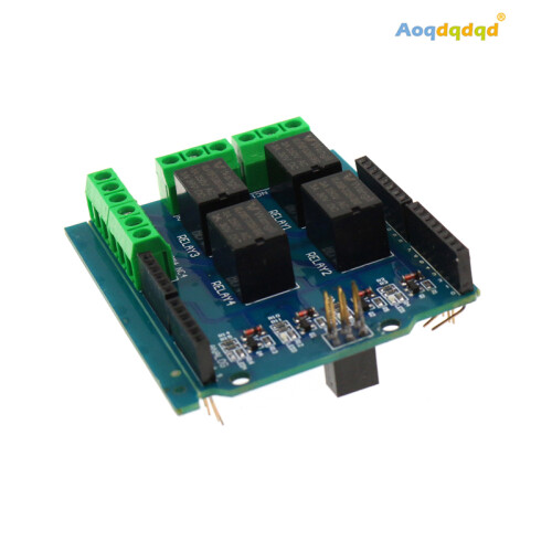 4 Channel 5V Relay Shield Module for Arduino & Raspberry Pi 1