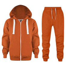 Barntröja med huva och dragkedja, unisex, mjuk fleece