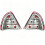 Car Left Right Taillight Rear Brake Light Grey for   W202 C230 1994-2004 3