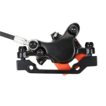 Set Completo di Pinza Freno A Disco Idraulico Universale con Tubo 'Olio da 220 cm per Accessorio Scooter Elettrico da 10 Pollici Anteriore