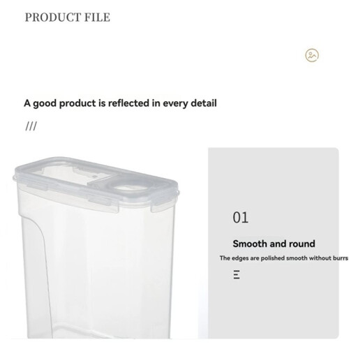 3D Printer PLA Filament Drying Box Material Tray Double Layer Sealing 2.5L Moisture Proof Storage Container 2