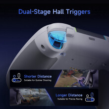 EasySMX Controlador de Gamepad Inalámbrico X05 Pro para PC para Teléfono Steam TV Motores de Vibración Duales Gatillos de Impulso B