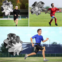Laufgeschwindigkeitstraining Geschwindigkeitschute Widerstandsfallschirm für Geschwindigkeits- und Beschleunigungstraining Fitness Explosivkraft