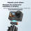 TP39  Tripod Mount for  Action 6/5 Pro/4/3 Magnetic 360   Base Quick Release Mount 2