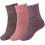 Women's Winter Solid Thick Warm Crew Socks 1