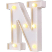 LED Marquis letter lights, 26 letters luminous letter logo perfect for night light wedding birthday party home bar decor