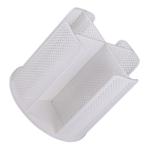 Rotatable Plastic Cup Storage Organizer Dispenser 4 Compartment Cups and Lids Holder Detachable Desktop Cup Dispenser 1