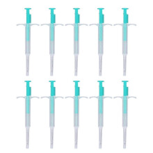 TTMA 10pcs RFID Microchip Implant Kit 1.4x8mm Universal Standard ISO 134.2KHz ICAR Certified Pet Microchip Tags