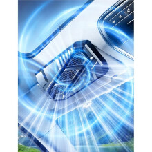 Kfz-Innenraum-Kühlung Wiederaufladbarer Ventilator Automobil-Auspuffventilator Innenraum-Kühlung Auspuffventilator