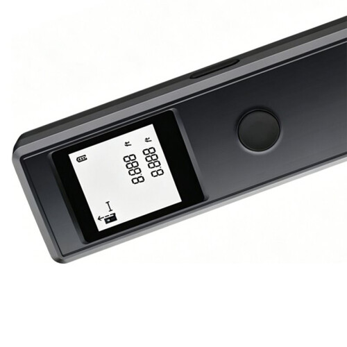 Medidor de Distância A Laser com Precisão de 1/16 Polegada, Suporte para Pés, Polegadas e Metros, Mede Distância, Área 1