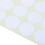 90pcs 19mm Circles Round Code Stickers Self Adhesive Sticky Labels White 4