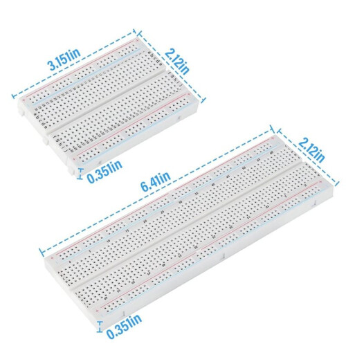 Breadboard Kit Jumper Wires Set for Students, Beginners & DIY Circuit Prototyping