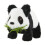 Interaktiv panda-leke med lyd og bevegelse, hvit 1