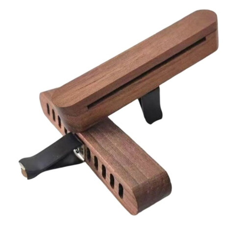 2 PCS Car Essential Oil Diffuser Vent Clip, Wooden Aromatherapy Diffuser, Reusable Premium Car Interior Accessories 2