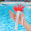 Floating Pool Thermometer, Aquarium Thermometer Easy-Read Display with String for Swimming Pools Spas 4