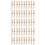 50 Pieces Brass 6 mm Straight for Hose Quick Coupling, Golden 1