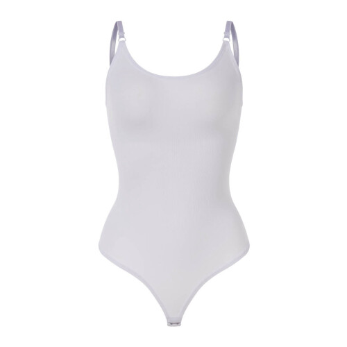 Women's Seamless Tummy Control Bodysuit with Adjustable
