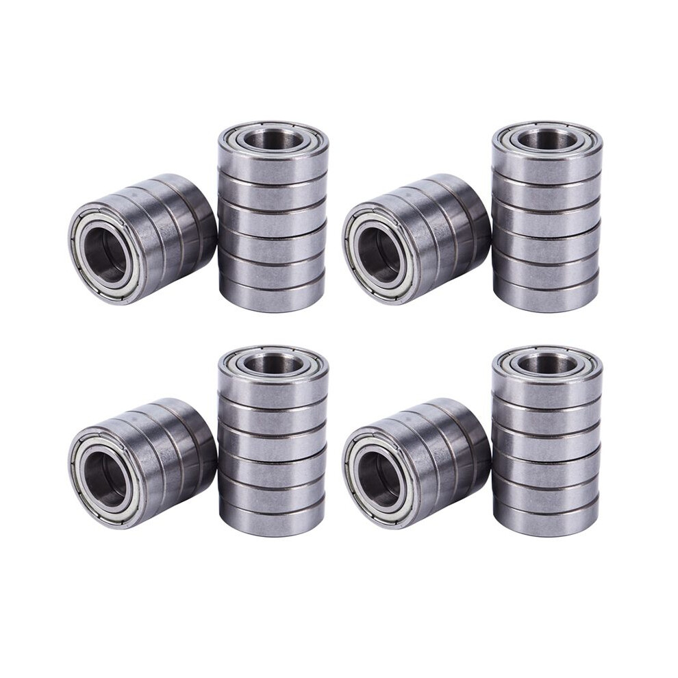 40 Pcs 12Mm X 24Mm X 6Mm Sealed Deep Radial Bearings 6901Z 4712487517754