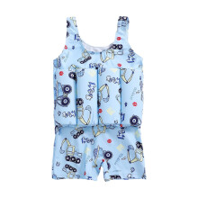 Baby float swimsuit with adjustable buoyancy for 12–18