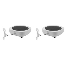 2X Magnetic Stirrer  Lab Stir Mixer Portable Stirrer Plate 2L 4000RPM for Laboratory W/USB Cable