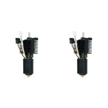 2X for Hotend Ceramic Heating Block Kit 0.4mm All-Metal Integrated Quick Swap Nozzle 3D Printer Parts