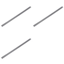 3pcs 60cm Stainless Metal Measuring Straight Ruler