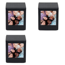 3X Vierkante Filmframe Foto-Opbergdoos voor Instant Filmcamera'S SQ40 SQ10 Square Link Printer PVC PictureDisplay A