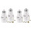 2 Outlet Light Socket Adapter,E26 Bulb Socket to Outlet Splitter,Convert Medium Screw Socket Into A Socket 2 Outlets 4pc 1