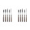 10 Pcs Pinstriping Brush Set for Professional Art and Detailing, High Performance Script Liner and Scroll Brushes 1