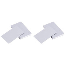 200 Pièces de Cartes de Visite Vierges en Métal par Sublimation, Carte de Visite en Métal Épais au Laser, Impression de Cartes de Visite Vierges